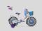 MBIKE LILLIES 16"BLUE +DHL GRATIS + KIJEK