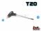 KLUCZ TORX T20 WKRĘTAK 100MM TYP T TENGTOOLS TORKS