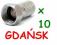 # WTYK złącze F 6,8 mm nakręcany RG6 # AUDAX