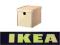 Ikea PRANT Pudło z pokrywką, sklejka 27x35x27cm