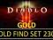 DIABLO 3 GOLD 5.000.000 + GOLD FIND SET 230% !!!