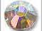 Dżety hotfix SWAROVSKI ss12 100szt crystl AB zest