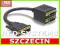 Splitter DVI to DVI i DVI Rozdzielacz DVI - 2x DVI