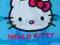 Hello Kitty ręcznik 85x160 Niebieski Gruby! SUPER!