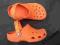 CROCS ITALY-KLAPKI SANDAŁKI POMARAŃCZOWE 2/4