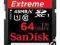 Extreme SDXC 64 GB class UHS-I