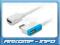 Unitek Y-2011 przewód USB F + hub USB 0294