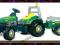 SMOBY - TRAKTOR TGM STRONGER  + PRZYCZEPA