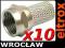 10x WTYK ZŁĄCZE TYPU F 6,8 mm 10 SZTUK ELTROX 4032