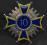 Odznaka 10 pułku piechoty oficerska