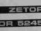 NAKLEJKI ZETOR 5245 NAKLEJKA KOMPLET NAKLEJEK MF