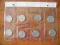 ZESTAW  MONET   PO           KOLKCJONERZE