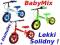 SOLIDNY i LEKKI ROWEREK BIEGOWY +HAMULEC ! BabyMix