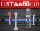 UCHWYT LISTWA MAGNETYCZNA NARZĘDZIOWA 60cm 13kg FV