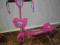 NEW2012*GRAJĄCA*ŚWIECĄCA HULAJNOGA*KOLOR RÓŻOWY