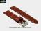 pasek do zegarka 20 mm DILOY SL1F.20.3  BRĄZOWY