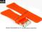 PASEK DO ZEGARKA SILIKON 30mm S254.30.12 POMARAŃCZ