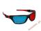 AG46A OKULARY 3D ANAGLIFOWE NEW DESIGN