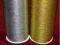 SZNUREK / SZNURECZEK złoty i srebrny aż 4 metry!