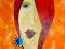 Twarz 11, obraz na płótnie wym.85 x 60 cm marucii