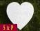 SERCE SERCA STYROPIANOWE OZDOBY 12X12 0,55 ZŁ/SZT