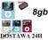 8GB Odtwarzacz MP4 MP3 DYKTAFON kw ładowarka PL