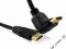 4World Kabel HDMI - HDMI kątowy 19/19 M/M 3m, 30 A