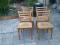 KRZESLA RATANOWE - 4 szt WYGODNE