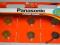 6 baterii CR2032 Panasonic DL2032 CR 2032 litowa