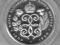 1 Korona WLK BRYTANIA 1990r. Srebro Proof