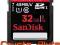 Sandisk SDHC EXTREME 32GB - 45MB/s x300 Full HD 3D