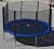 TRAMPOLINA  8FT 244 cm  ATESTY DRABINKA SKLEP WAWA