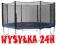 TRAMPOLINA BATUT BEZPIECZNA SIATKA 10FT 3,05 METRA