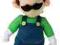Super Mario Bros. maskotka pluszowa Luigi 17cm HIT