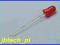 LED 5mm 350mcd CZERWONA matowa 10szt. (1191)