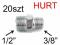 REDUKCJA PNEUMATYCZNA 1/2'' GZ-3/8'' GZ 20szt HURT