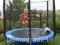 TRAMPOLINA OGRODOWA 305cm z SIATKĄ DRABINKA GRATIS