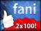 2x100 FANI - LUBIĘ TO - UDOSTĘPNIENIA - FACEBOOK