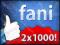 2x1000 FANI - LUBIĘ TO - UDOSTĘPNIENIA - FACEBOOK