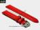 pasek do zegarka 18 mm DILOY P338.18.6 CZERWONYI