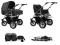 Wózek bliźniaczy  MIKADO DUET Wózki dla bliźniaków