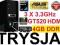 AMD 3x3,3Gh 4GBDDR3 750GB GT520 2GB HDMI DVD 450W