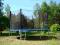 TRAMPOLINA 400cm 13FT SIATKA DRABINKA SUPER JAKOŚĆ