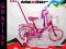 NOWY ROWER ROWEREK DZIECIĘCY MEXLLER PINKI 16 CALI