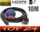 KABEL HDMI-DVI v1.3b 2560x1600 GOLD 10M FULLHD TV