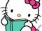 naklejki scienne hello kitty duzych