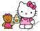 naklejki scienne hello kitty duzych