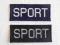 Aplikacja sport 9x4 cm.