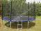 TRAMPOLINA Z ATESTEM 430 CM+DRABINKA +MATA U.S.A