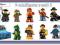 ** 9 szt LEGO minifiguress z serii 5 **